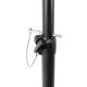 Pied lumière 2,75 m, barre T, 25 kg - LS25T
