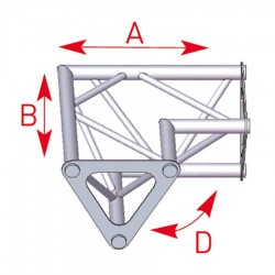 ASD1522 2DEPARTS 90° A/B250 ASD