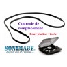 TECHNICS SL-J110R : Courroie de remplacement compatible