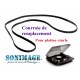 TECHNICS SL-235 : Courroie de remplacement compatible