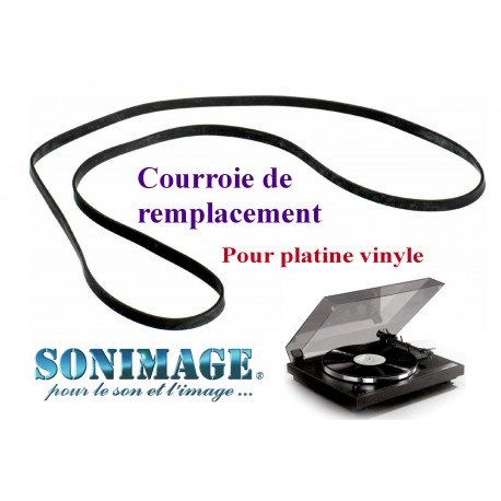 TECHNICS SL-235 : Courroie de remplacement compatible