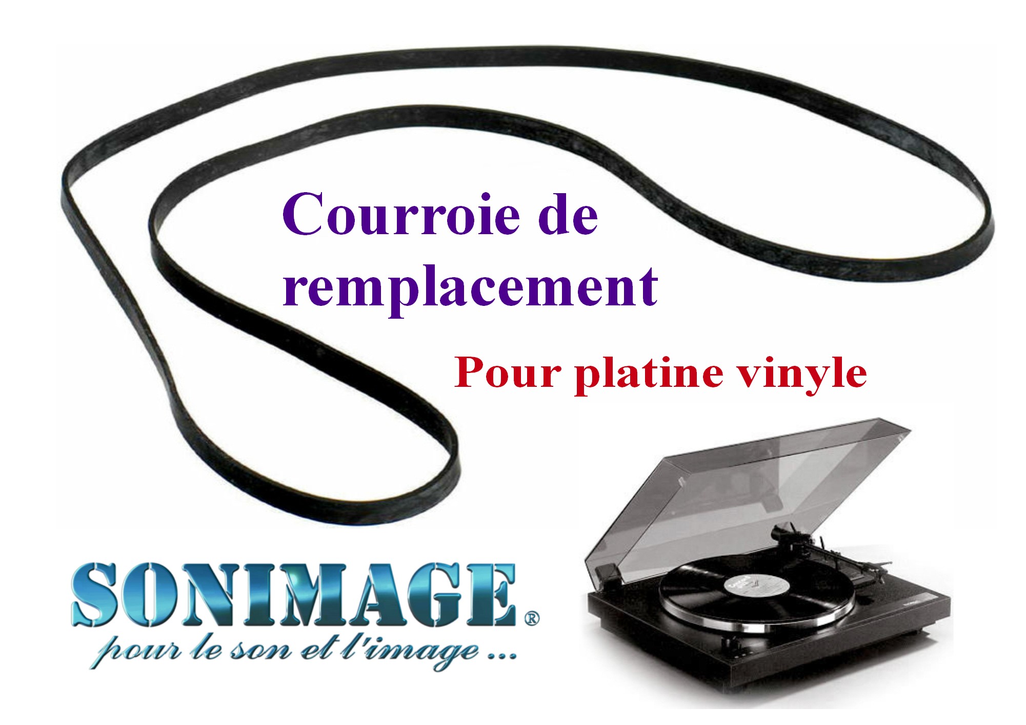 Diamant Platine Vinyle Technics Diamant De Rechange Pour Cellule Tourne-disque Technics SL-B200 | Stylet Neuf SONIMAGE Stylus Rechange Tourne-disque Technics