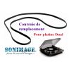 DUAL 1257 : Courroie de remplacement