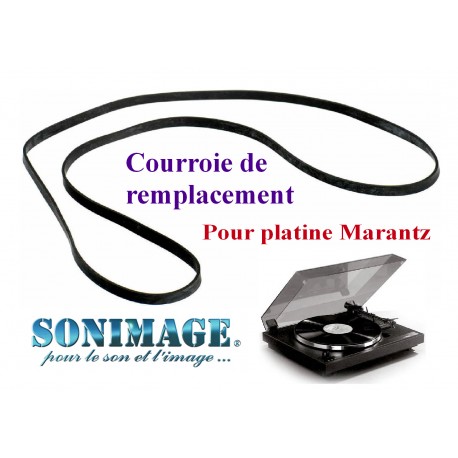 Marantz 6025 Courroie de Remplacement pour Platine Vinyle