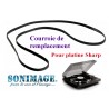 SHARP SG280 : Courroie de remplacement